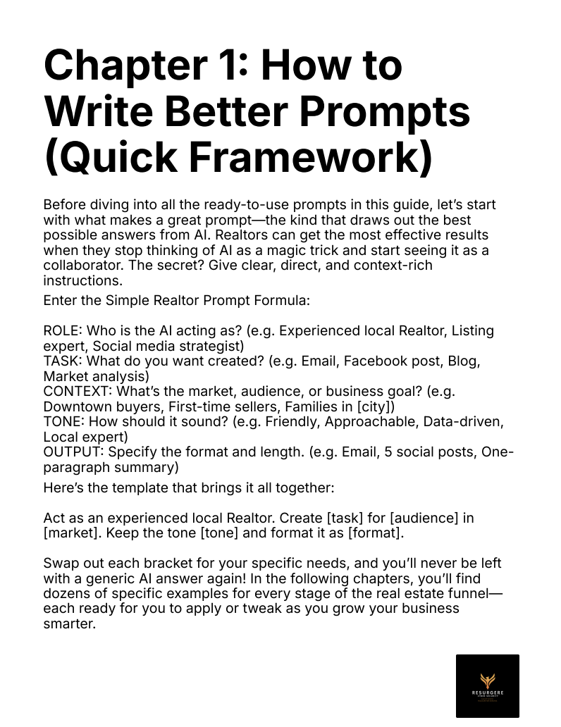AI for Realtors: Practical Prompts